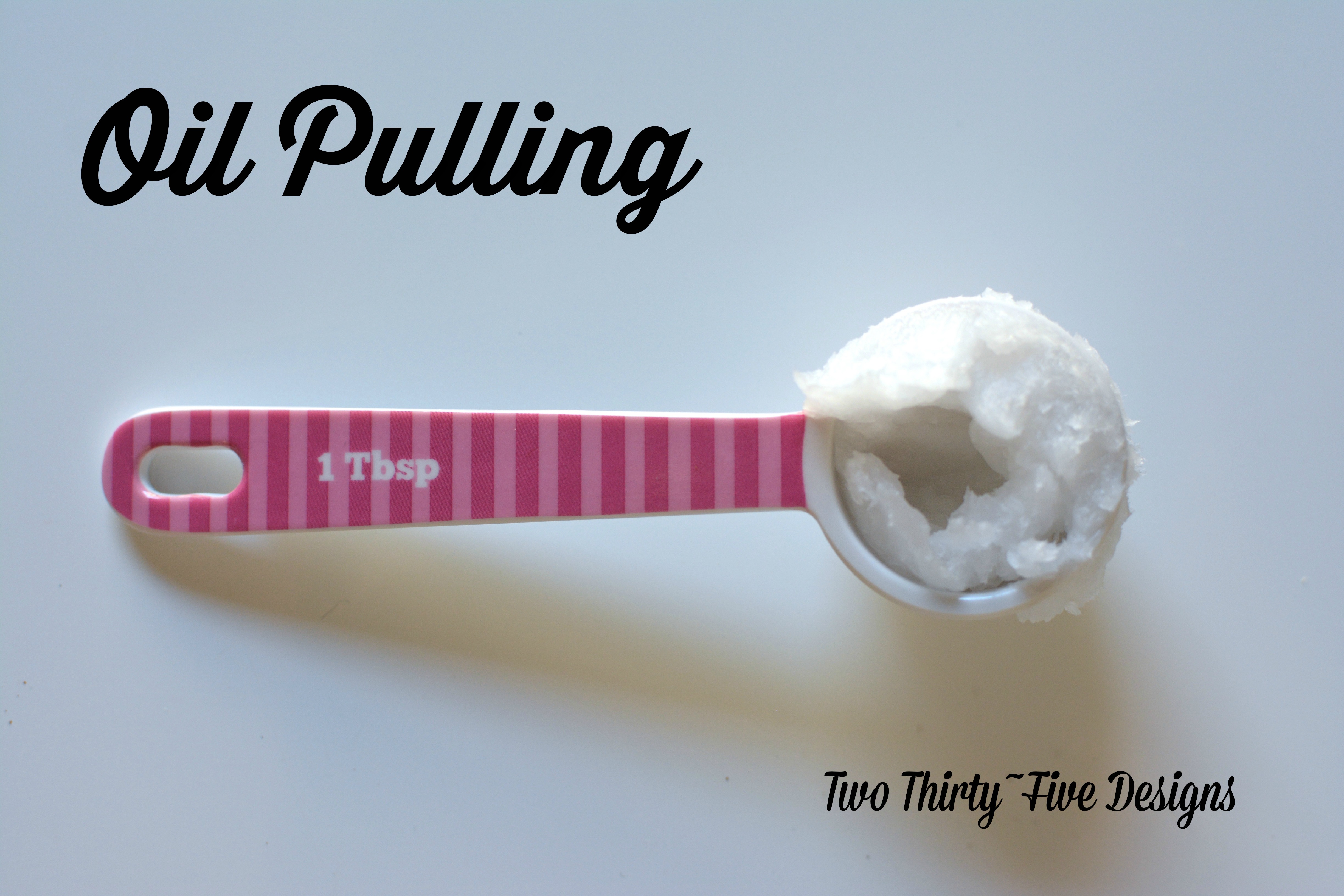 Oil Pulling….and why you should think about it