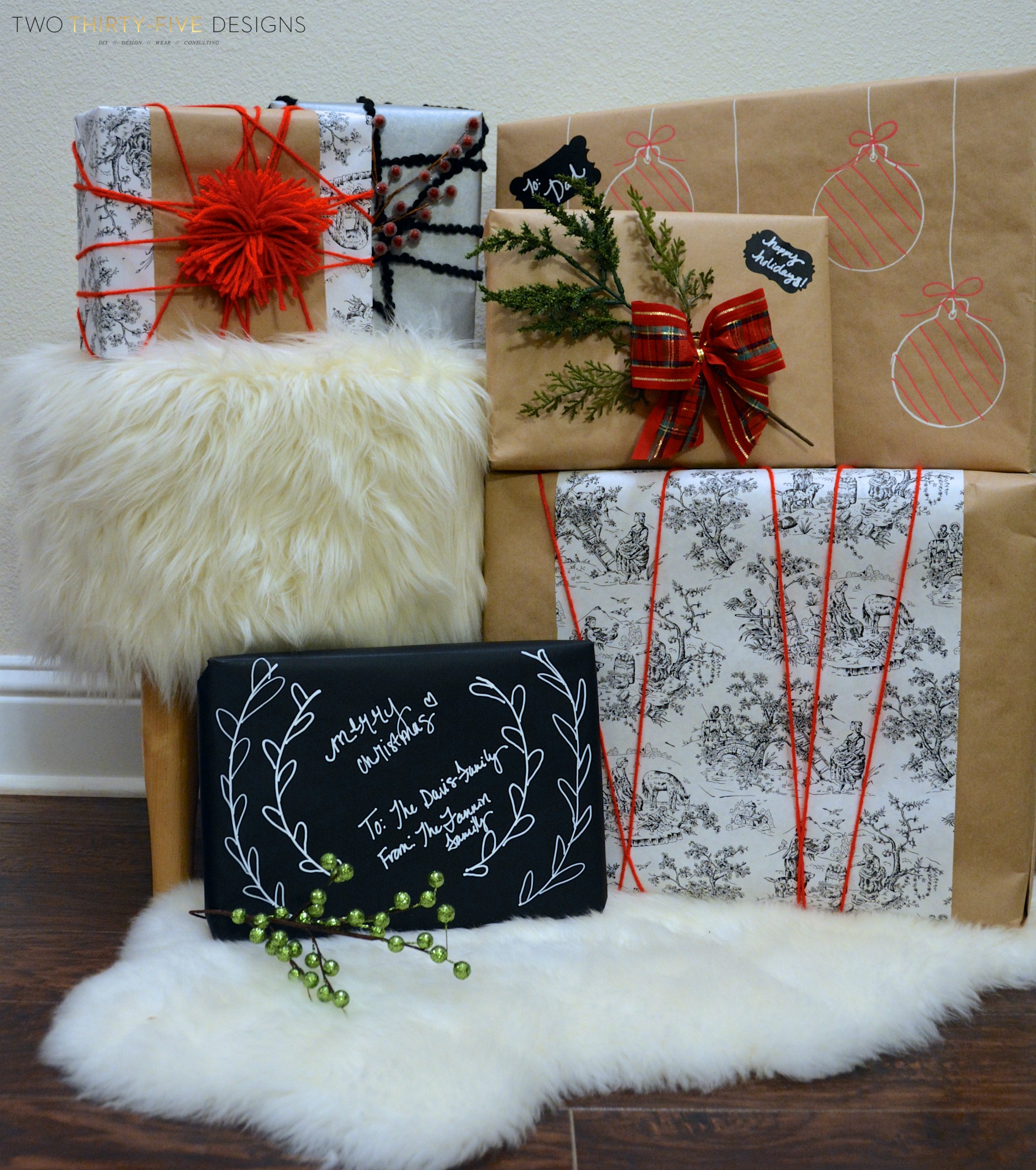 Home For The Holidays Blog Tour ~ Simple Gift Wrapping