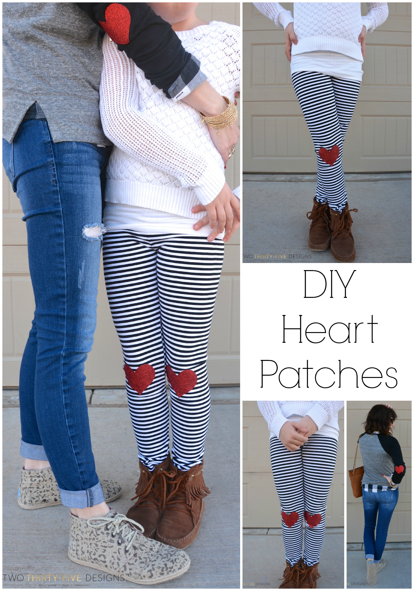 20+ DIY Creative and Fun Knee Patches on Pants