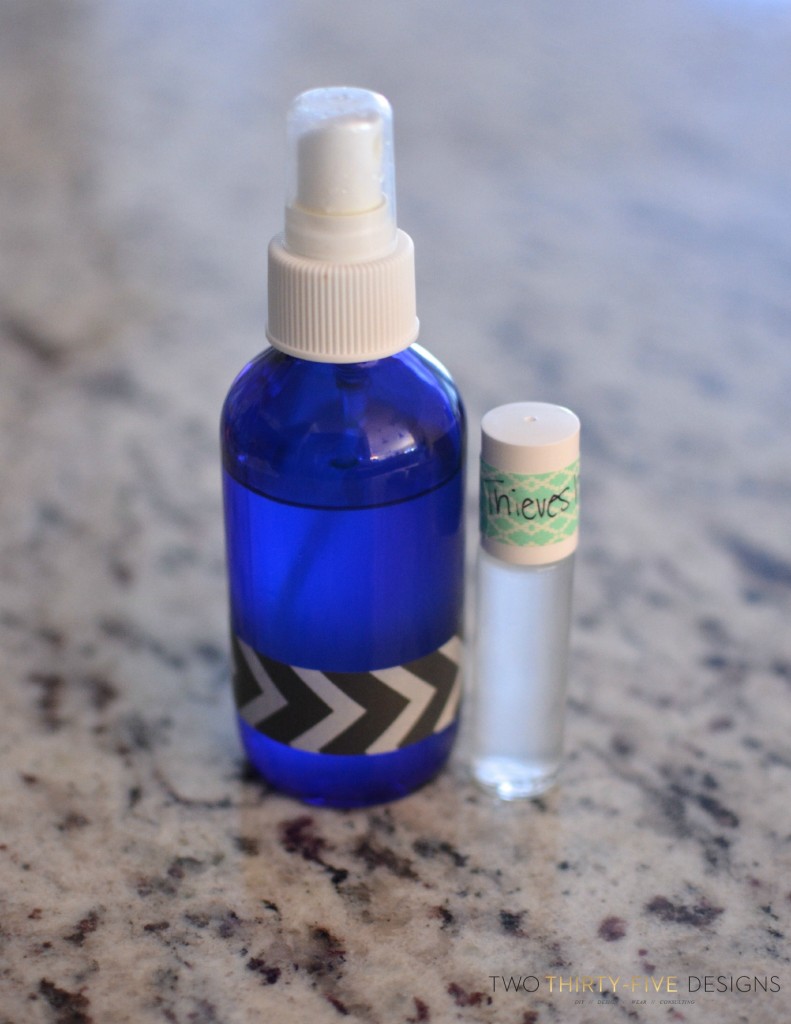 All Natural DIY Hand Sanitizer by Two Thirty~Five Designs