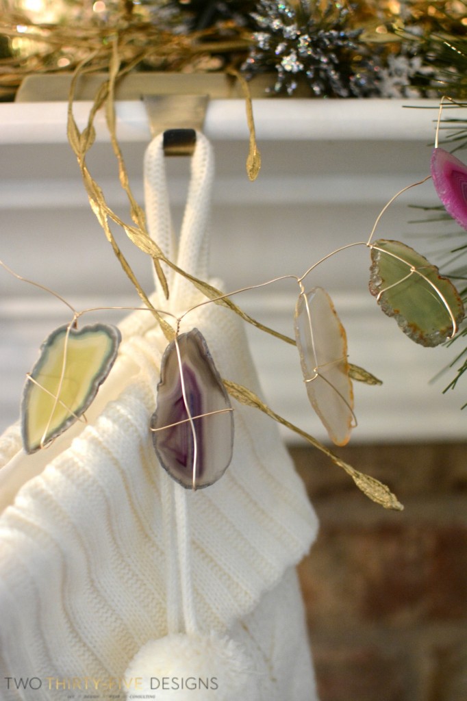 Agate Garland by Two Thirty~Five Designs